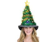 Light Up Christmas Tree Hat Accessory