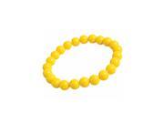 Yellow Big Pearls Bracelet