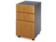Cherry Colored 3 Drawer Filing Cabinet Series A