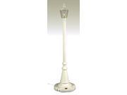 Lantern Inspired Stand Up Lamp White
