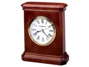 Dark Cherry Table Top Clock with Beveled Sides