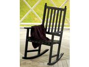 Euclyptus Rocker Chair in Black