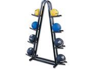 Double Sided Medicine Ball Rack Holds Eight Balls