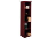 5 Shelf Book Tower in Mahogany Series C