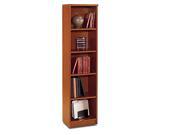 Auburn Maple Narrow Bookcase w 5 Shelves Series C