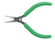Xcelite L4G 4 Sub miniature Needle Nose Pliers with Green Cushion Grips