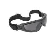 Radians CT1 21 Vision Protection Foam Lined Goggles Cuatro Foam Lined Smoke Anti Fog Lens