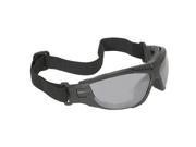 Radians CT1 61 Vision Protection Foam Lined Goggles Cuatro Foam Lined Silver Mirror Anti Fog Lens