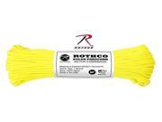 Rothco 196 Neon Yellow 100 550lb III Commercial Paracord