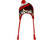 Where s Waldo? Big Face Knit Peruvian Laplander Cap