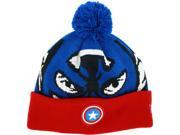 Captain America Big Face Woven Biggie Knit Cap
