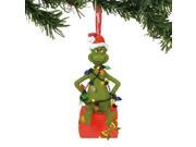 Dr. Seuss The Grinch in Lights Ornament, 4