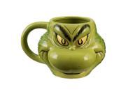 Dr. Seuss The Grinch 16 oz. Sculpted Ceramic Mug