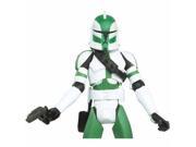 Star Wars 2010 Clone Wars Animated Action Figure Commander Gree