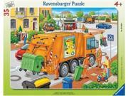 Waste Collection 35 Pieces Frame Puzzle