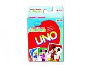 My First Uno Card Game by Mattel Mickey Mouse Clubhouse