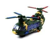 Military Army Chinook Bump N Go Toy Helicopter