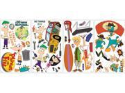 Phineas Ferb Peel Stick Wall Decals