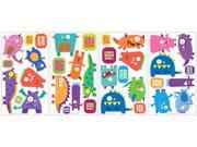 Monsters Peel Stick Wall Decals