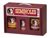 FLORIDA STATE Seminoles TailGate Hot Sauce BBQ Salsa