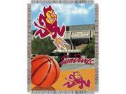 Arizona State Sun Devils NCAA Woven Tapestry Throw Home Field Advantage 48x60