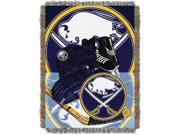 Buffalo Sabres NHL Woven Tapestry Throw Home Ice Advantage 48x60