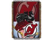 New Jersey Devils NHL Woven Tapestry Throw Home Ice Advantage 48x60