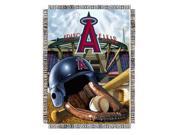 Anaheim Angels MLB Woven Tapestry Throw Home Field Advantage 48x60