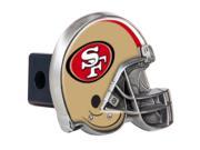 San Francisco 49ers NFL Metal Helmet Trailer Hitch Cover