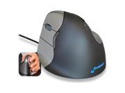 Evoluent VM4L Silver Black 1 x Wheel USB Wired Laser Vertical Mouse Left Handed