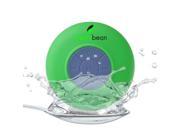 BerryBean BELLE Mini Waterproof Bluetooth Wireless Shower Speaker with Built in Microphone Speakerphone Spring Green