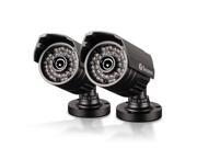 Swann SWPRO 735CAM US PRO 735 Multi Purpose Day Night Security Camera Night Vision 85 Feet 25 Meter 2 Pack