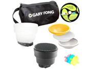 Gary Fong Fashion and Commercial Lighting Flash Modifying Kit Black White Gray Amber
