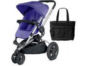 Quinny Buzz Xtra Stroller with Diaper Bag Purple Pace