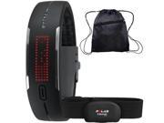 Polar Loop Activity Tracker with H7 Heart Rate Sensor XS S and Bag Black