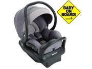 Maxi Cosi IC160CZK Mico Max 30 Infant Car Seat w Baby on Board Sign Grey Gravel