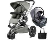 Quinny Buzz Xtra MAX Travel System with Bag Gravel Grey