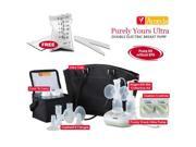 Ameda 17085KIT4 Combo 4 Purely Yours Ultra Breast Pump With Free Ameda Milk Storage Bags 20 ct box
