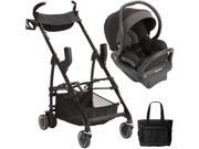 Maxi Cosi Mico Max 30 Infant Car Seat with Maxi Taxi Car Seat Carrier and Bag Devoted Black
