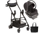 Maxi Cosi Mico AP Infant Car Seat with Maxi Taxi Car Seat Carrier and Bag Devoted Black