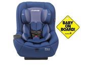 Maxi Cosi CC133DCH Pria 70 Convertible Car Seat w Baby on Board Sign Blue Base