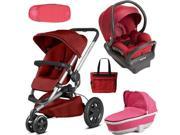Quinny Buzz Xtra MAX Complete Collection Red and Pink