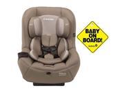 Maxi Cosi CC133AVH Pria 70 Convertible Car Seat w Baby on Board Sign Earth Brown