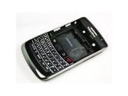 Blackberry Bold 9700 Full Housing Replacement Including Faceplate Bezel Frame Covers Casing and Door Black