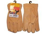G F Grain Pigskin Leather Work Gloves 3 Pair Pack
