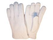 G F Premium Goatskin Leather Winter Gloves Rayon Lining Large 1 Pair.