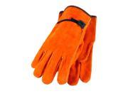 G F Split Cowhide Leather Gloves with Ball and Tape Straight Thumb X Large 3 Pair Pack.