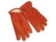 G F Suede Cowhide Leather Gloves with Pile Lined Winter Must Have 3 Pair Pack