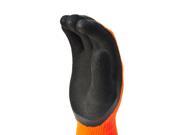 G F 1528 Winter Grip Master Heavy Textured High Visibility Latex Coated Gloves SMALL