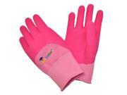 G F 2040 2P JustForKids Premium Micro Foam Texture Coating Kids All Purpose Gloves Pink